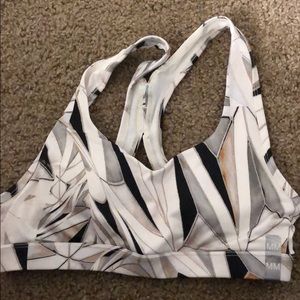 Matching sports bra
